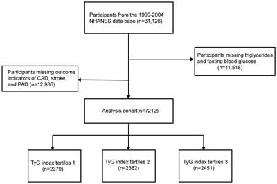 Association between the triglyceride glucose index and atherosclerotic cardiovascular disease in the general population: analysis of the national health and nutrition examination survey 1999–2004